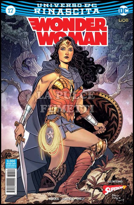 SUPERMAN L'UOMO D'ACCIAIO # 49 - WONDER WOMAN 17 - RINASCITA
